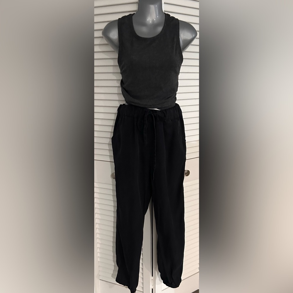 Black Drawstring Pants Size Small From Sanctuary. - image 3